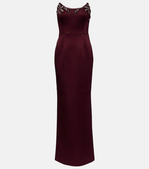 Alora embellished corset gown