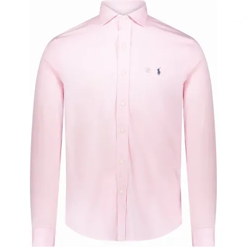 Men's Ralph Lauren Jersey Shirt - Garden Pink - Size: 40/Regular