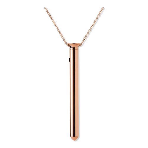 Vesper 2 Vibrator Necklace - Rose Gold