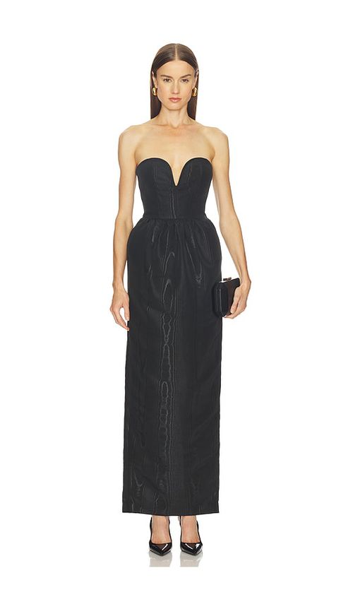 Michael Costello x REVOLVE Rosato Maxi Dress in Black. L. Also in XS, XXS, S