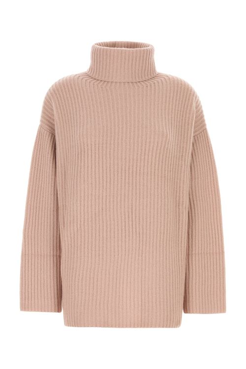 LE KASHA Pink cashmere Lisbon sweater