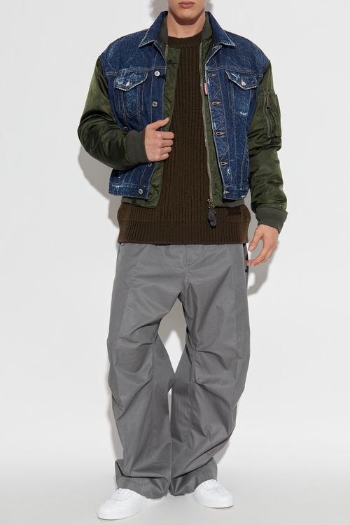 Denim Jacket, Men's, Navy Blue
