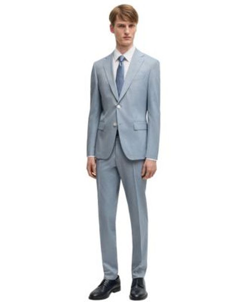 Boss By Mens Stretch Chiffon Formal Suit Separate