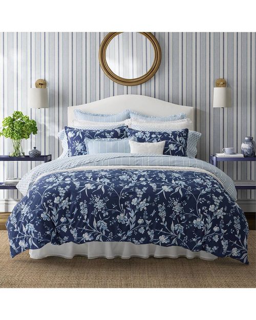 Branch Toile 7pc Comforter Bedding Set