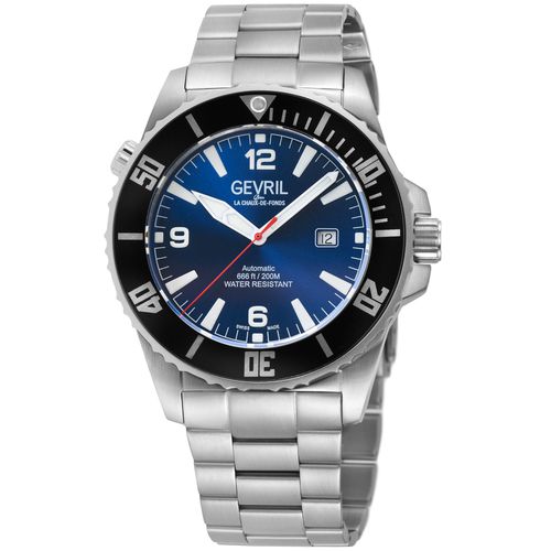Canal Street Automatic Blue Dial Mens Watch 46601B
