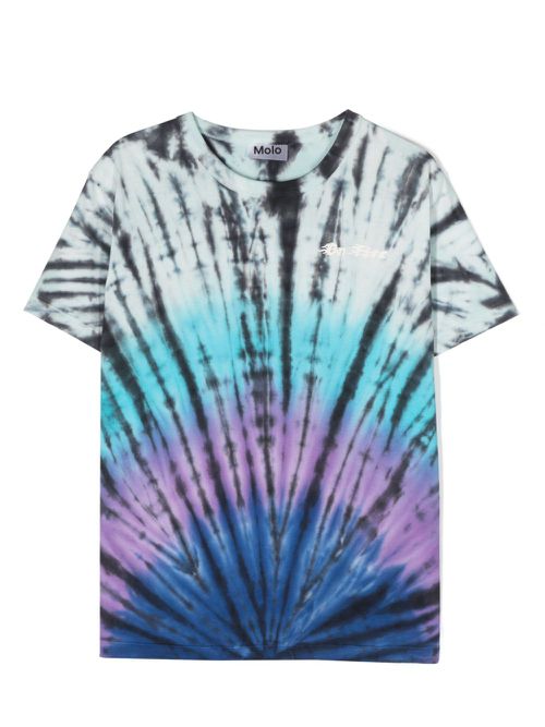 Riley tie-dye organic cotton T-shirt - Blue