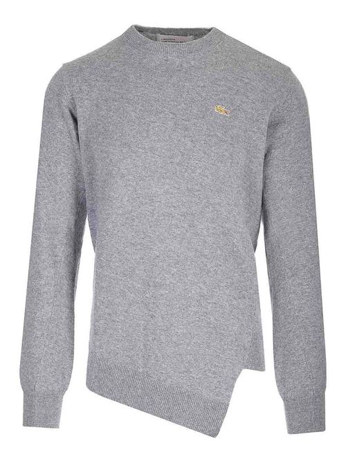 Asymmetric Lacoste Sweater