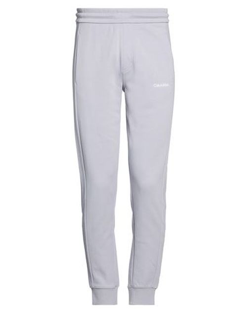 Man Pants Lilac Size L Cotton, Polyester