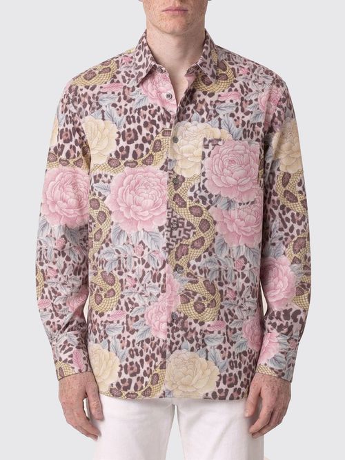 Shirt Men color Orchid