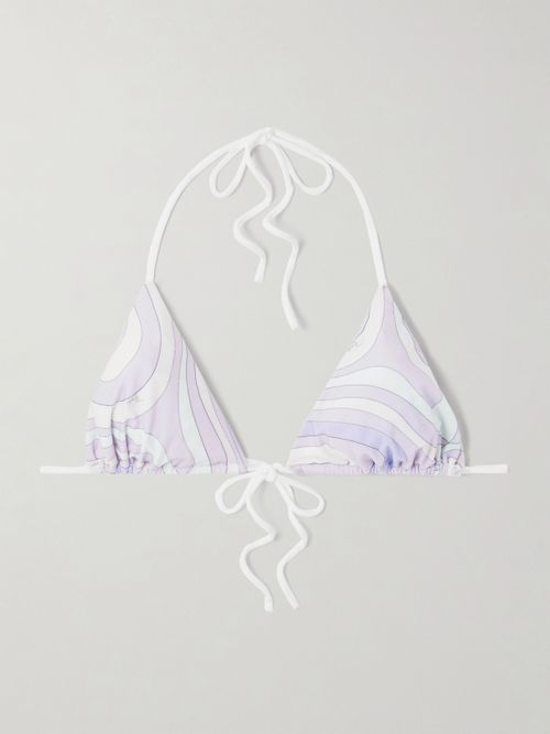 Triangle Bikini Top - Lavender