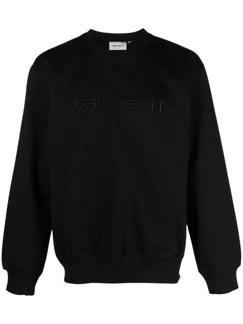 Black Crew Neck Sweatshirt