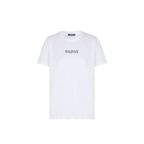 Logo-Print Cotton T-Shirt — White