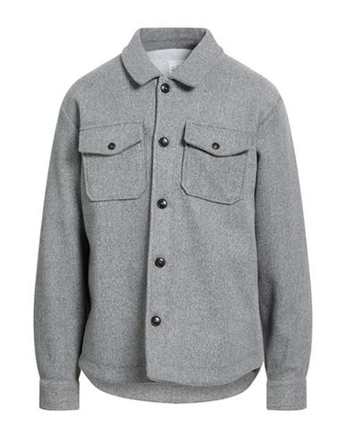 Man Shirt Grey Size 40 Polyester