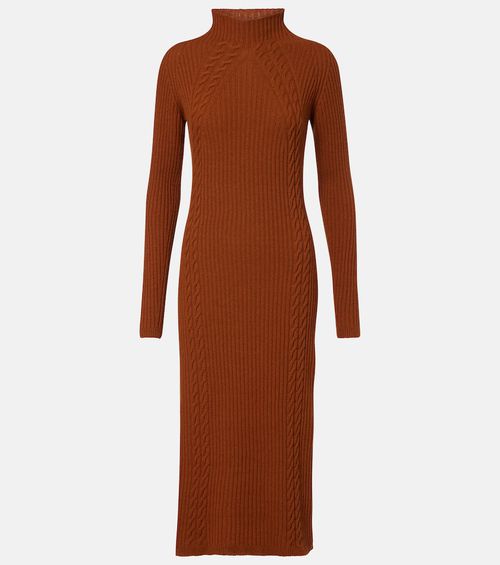 Zelanda wool-blend midi dress