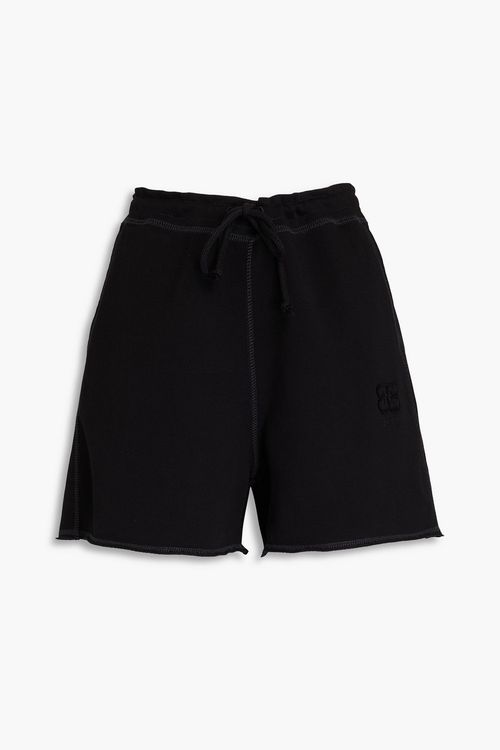 French cotton-terry shorts