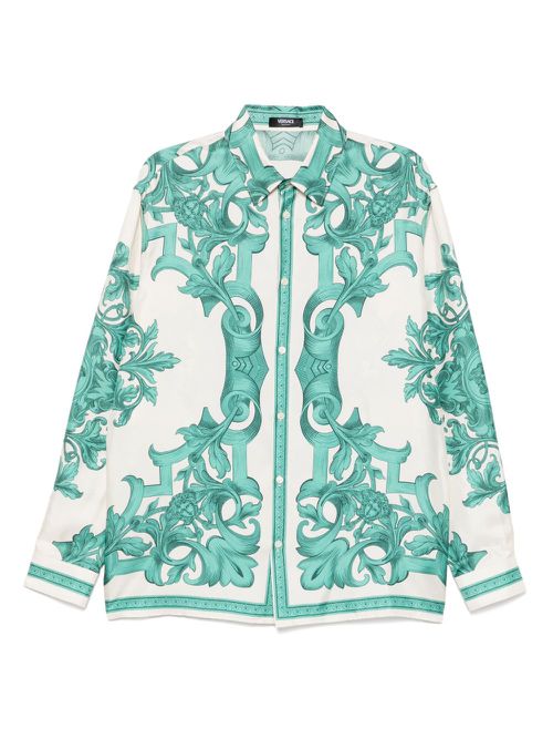 Versace graphic-printed shirt - Green