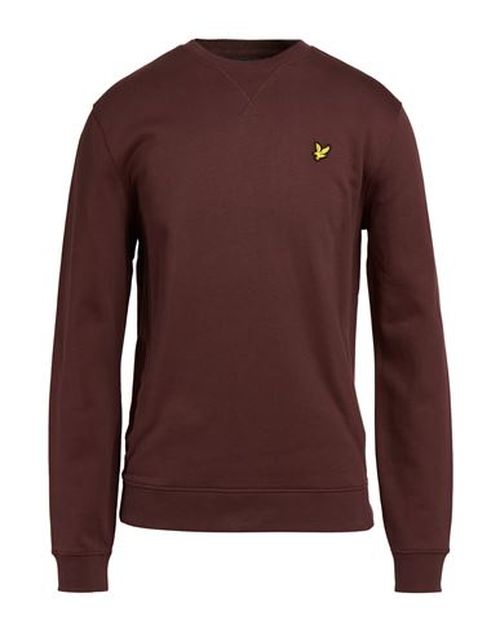 Man Sweatshirt Chocolate brown Size XXL Cotton