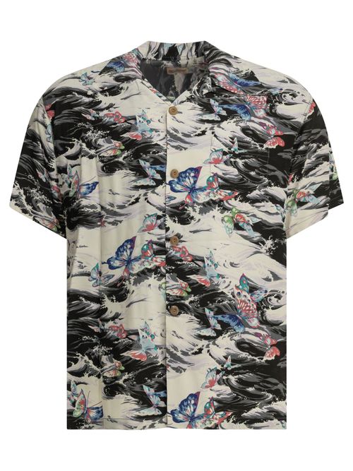 Sun Surf "Butterfly Splash" Casual Shirt