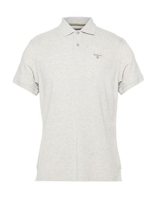 Man Polo shirt Grey Size L Cotton