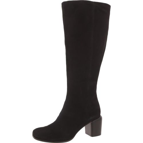 Maggie Womens Zipper Wide Calf Knee-High Boots