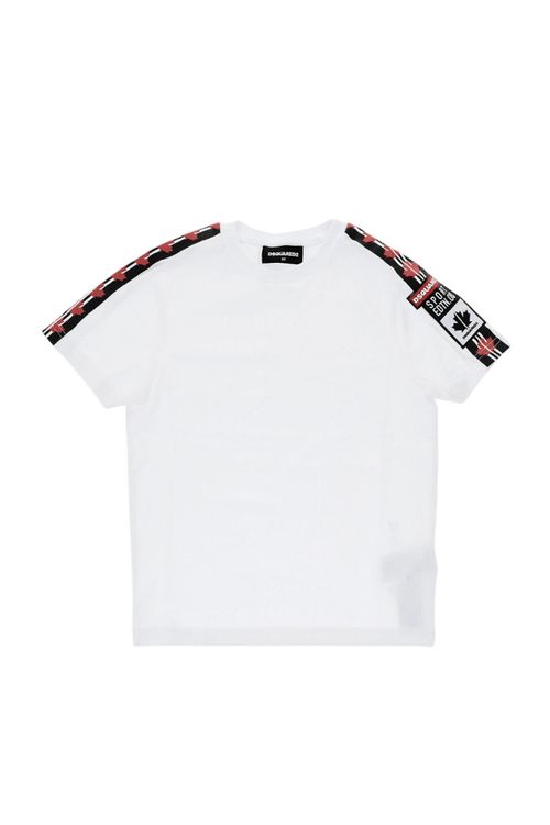 Boys White Logo T-Shirt