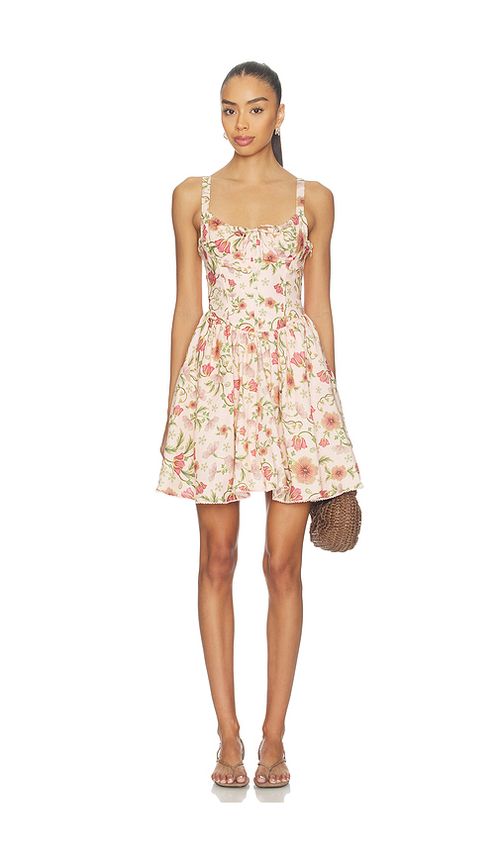 Agua Bendita Spring Dress in Pink. S. Also in