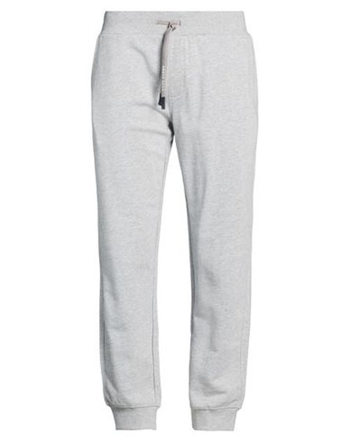 Man Pants Light grey Size M Cotton, Viscose