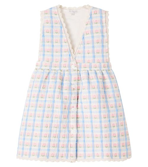 Zora floral cotton-blend dress