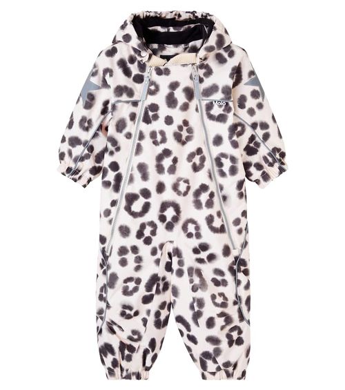 Baby Pyxis printed snowsuit