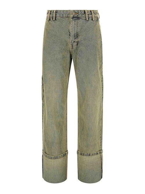 Cuff Surface Wave Jeans