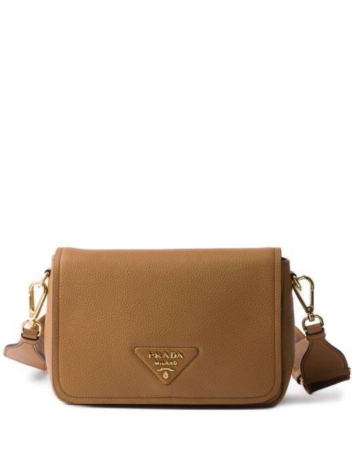 Prada leather shoulder bag - Brown