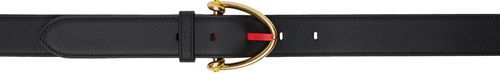Bottega Veneta Black Snake Belt