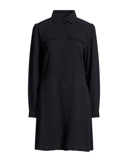 Woman Mini dress Black Size S Polyester, Elastane