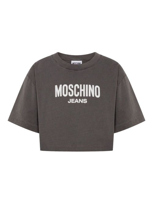 Logo-print T-shirt - Grey