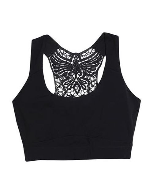 Sàpopa Woman Top Black Size XS Nylon, Elastane, Polyester