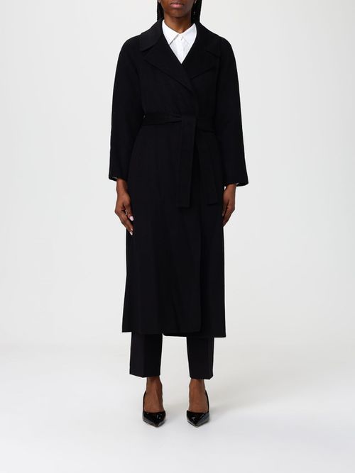 Coat PALTÒ Woman color Black