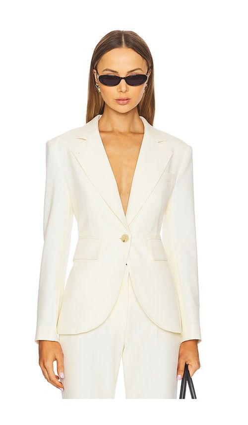 Smythe VESTE SEAMED en White.  4. Also en
