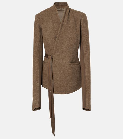 Hollywood wool wrap jacket