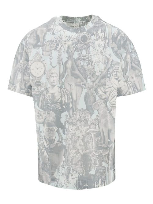 Graphic-print T-shirt - Blue