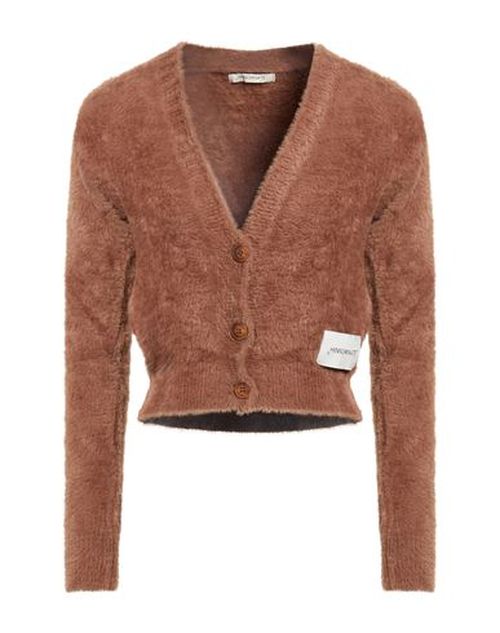 Woman Cardigan Camel Size XS Polyamide