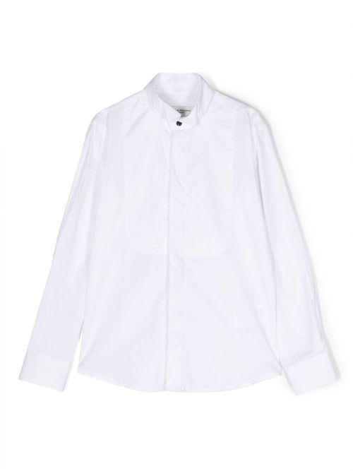 Long-sleeve cotton shirt - White
