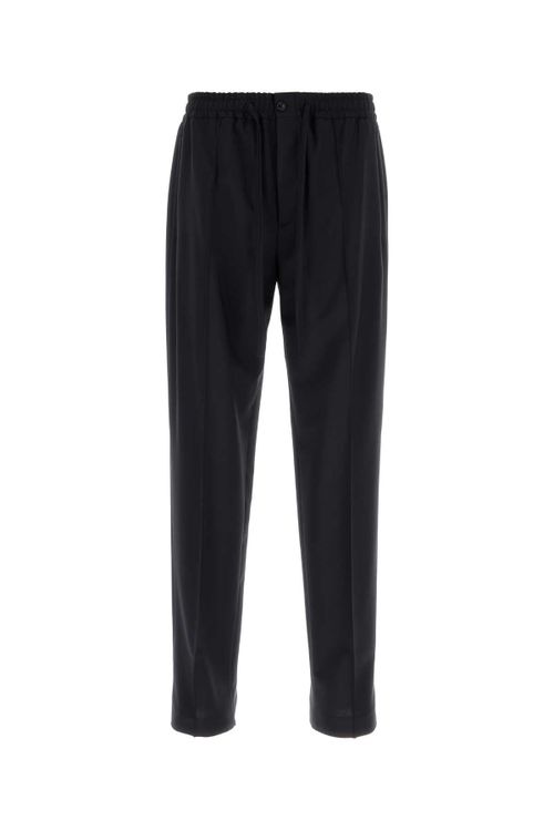 Ricamo Trousers — Navy