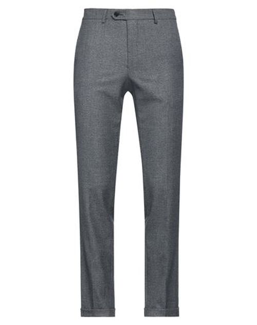 Man Pants Blue Size 36 Polyester, Cotton, Tencel, Elastane