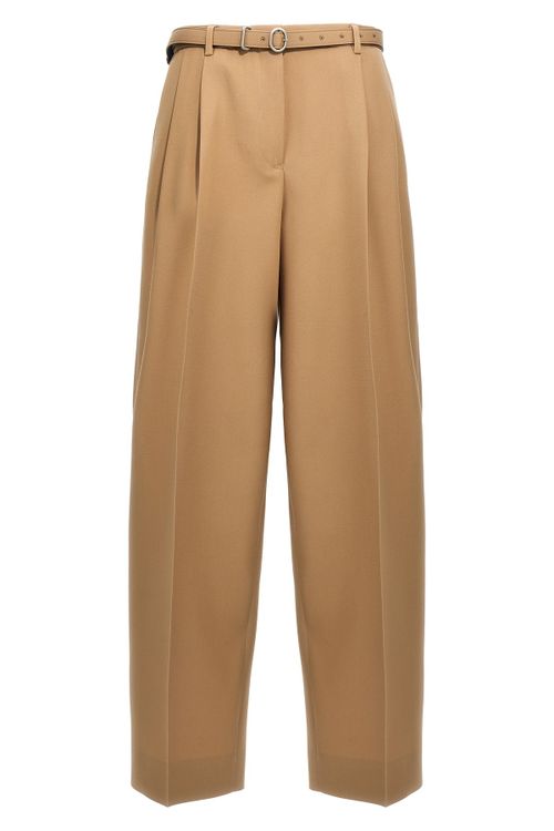 Gabardine Belt Pants