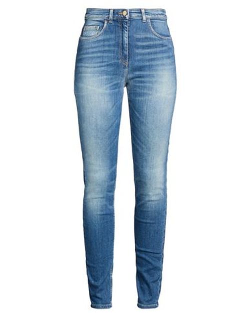 Woman Jeans Blue Size 29 Cotton, Elastane