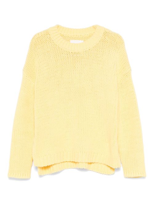 Wool-blend sweater - Yellow