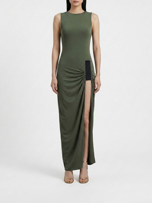 Dress Woman color Green