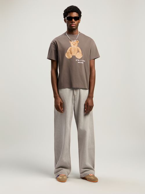 Bear In Mind T-shirt Man  Dark Grey