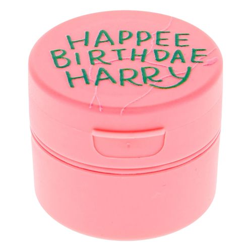 Warner Brothers Harry Potter - Harry's Birthdae Cake Lip Balm - Raspberry