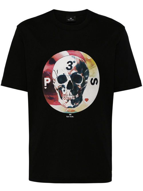Graphic-printed t-shirt - Black